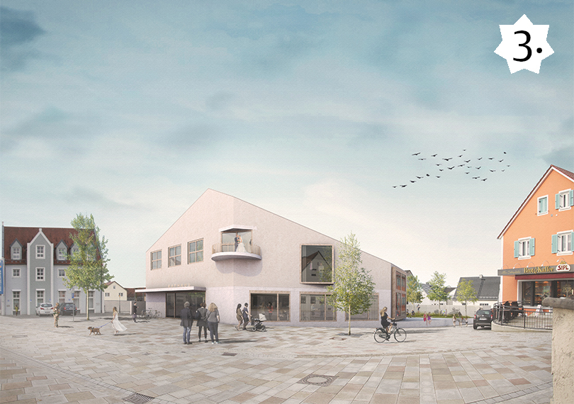 nbundm* gewinnen 3. Preis beim Wettbewerb Rathaus Großmehring