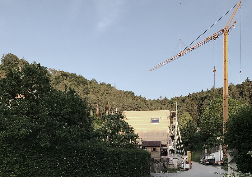 Richtfest Austragshaus Altmühltal