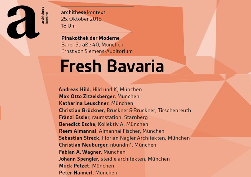 Archithese. Vortragsabend in München