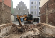 Baustelle Stadthaus Donaustraße